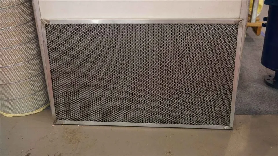 Ofn forsía Ryðfrítt stál þvott álnet loftsía