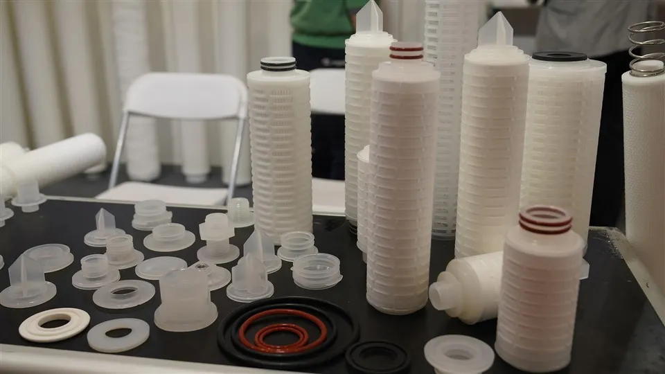 Háflæði míkrona himnusía Ptfenylon plíseruð síuhylki