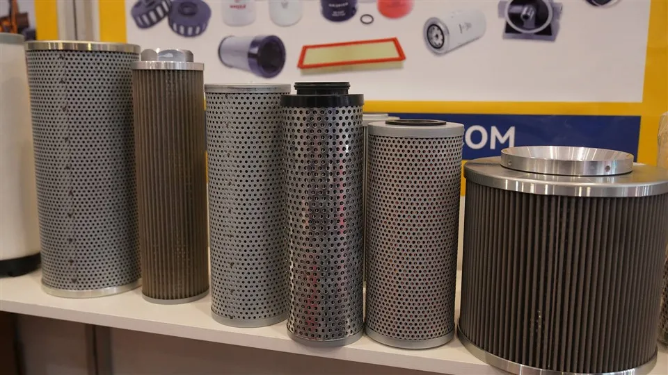 Vökva sogventill Ryðfrítt stál netolíusía Skipt um eldsneytisolíusíu fyrir landbúnaðarvélar