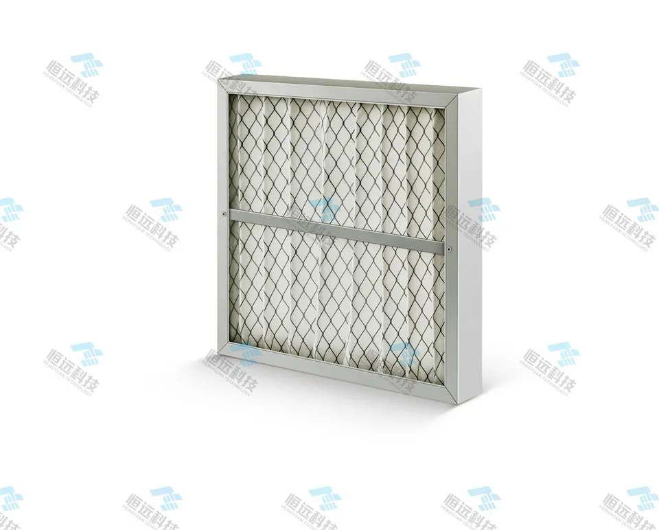 Metal Mesh Pre Filter Þvoiðandi Plísed Panel Loftsía Hráefni fyrir loftræstingu