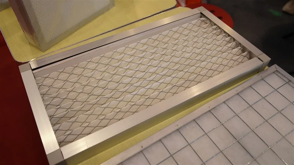 Primary Effect Plate Folding G4 Flat Middle Effect Poki Rykhreinsunarsía með bómullarþrifsíu sem hægt er að skipta um